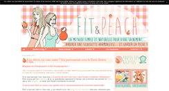 Desktop Screenshot of fitandpeach.com